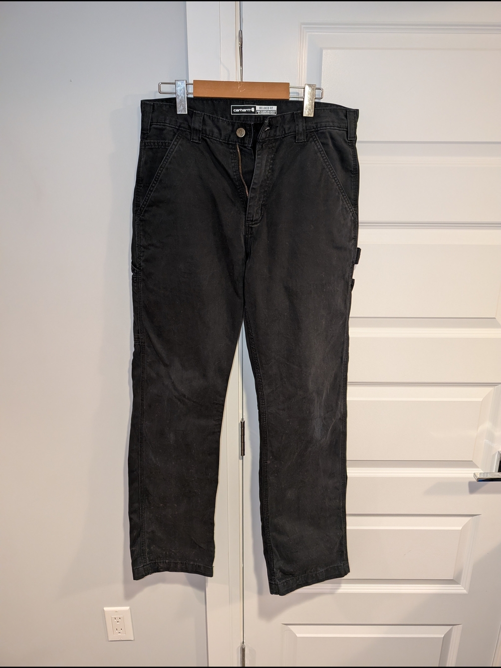 Carhartt Black Relaxed Fit Pants 31x32